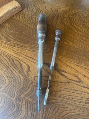 Vintage Handheld Wood handled tools